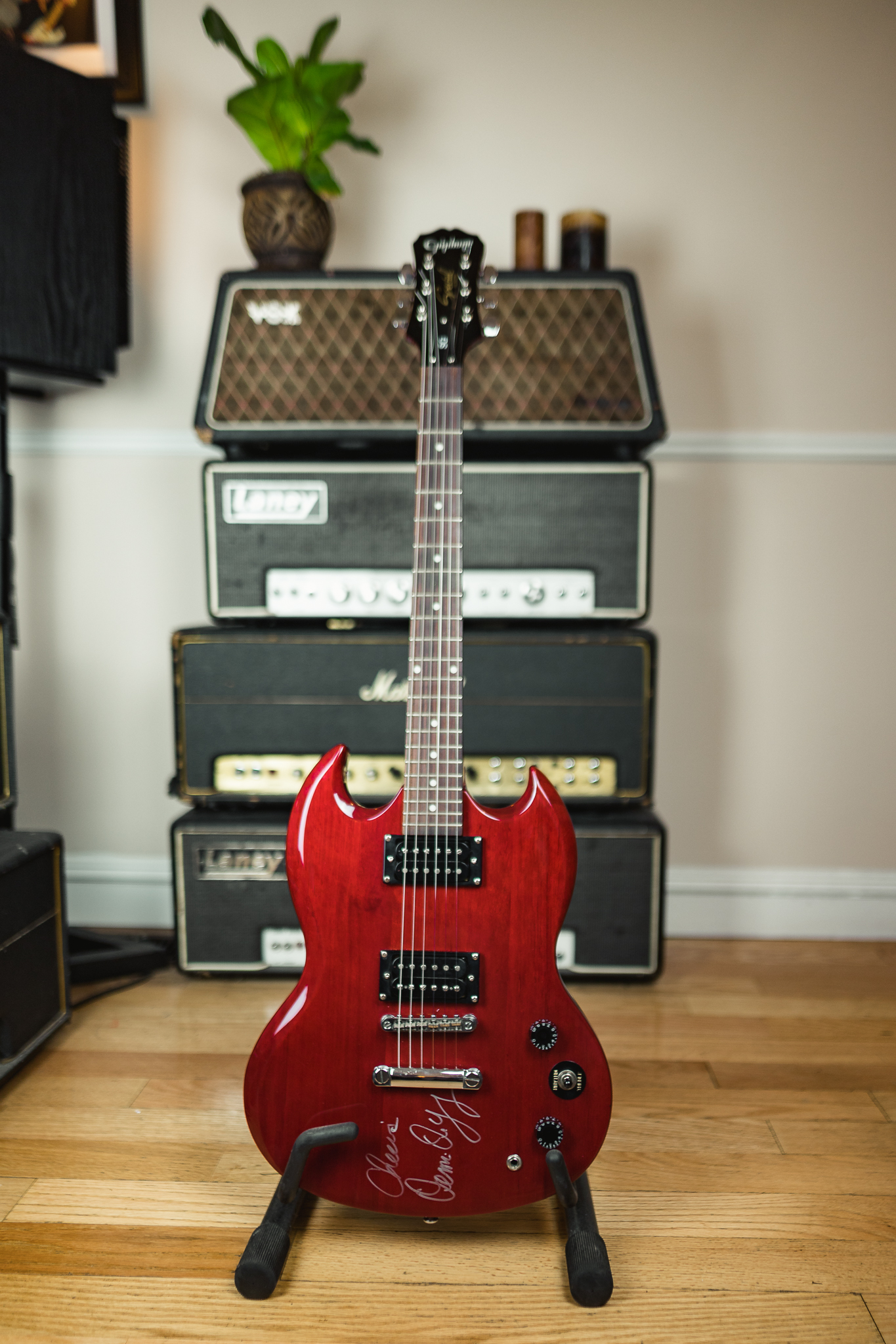 Zakk Wylde Autographed Epiphone Guitar – ROCKNRECOVERY®